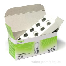 Valeo W5W Bulb Essential 32211 - 1000 Pack